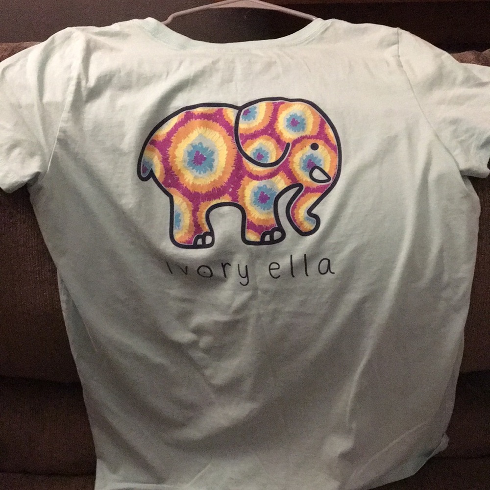 Ivory Ella short sleeve shirt